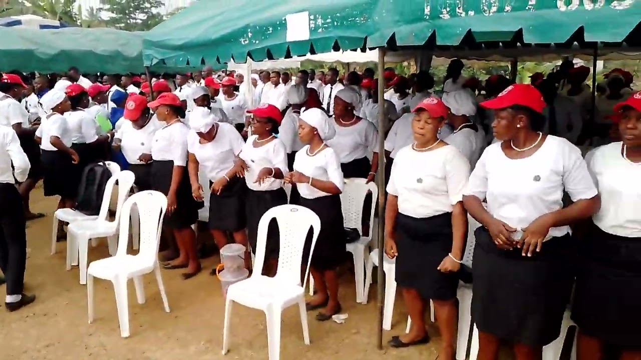 CYF FIANGO CENTRAL Procession during church service