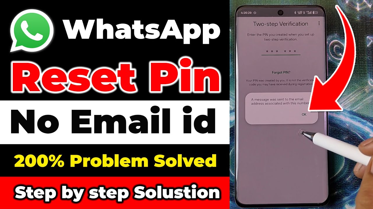 whatsapp two step verification code problem 2025,How to reset two step verification code in whatsapp