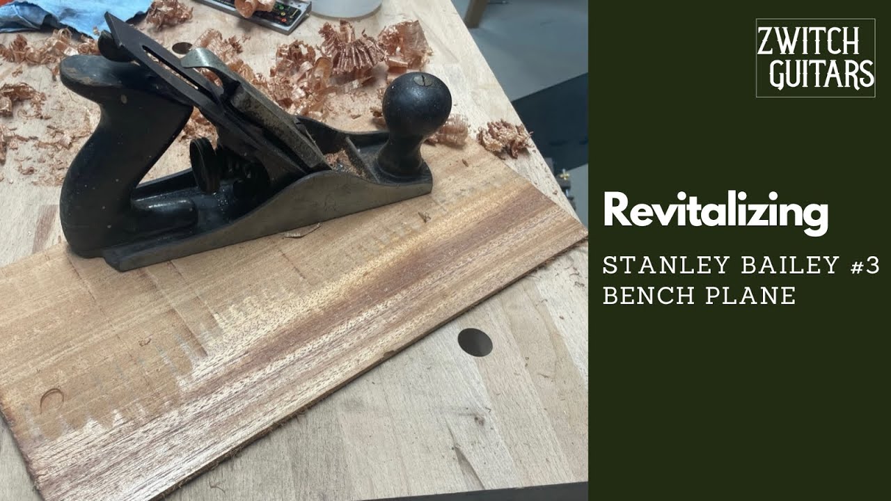 Restoring Stanley #3 smoothing bench plane (No talking/music)