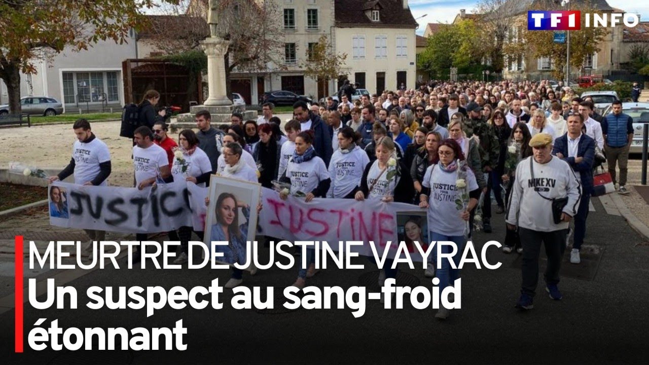 Meurtre de Justine Vayrac : un suspect au sang-froid étonnant