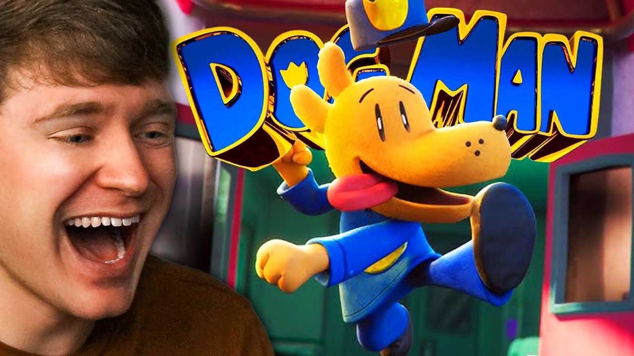 Reacting to DOG MAN the OFFICIAL TRAILER!