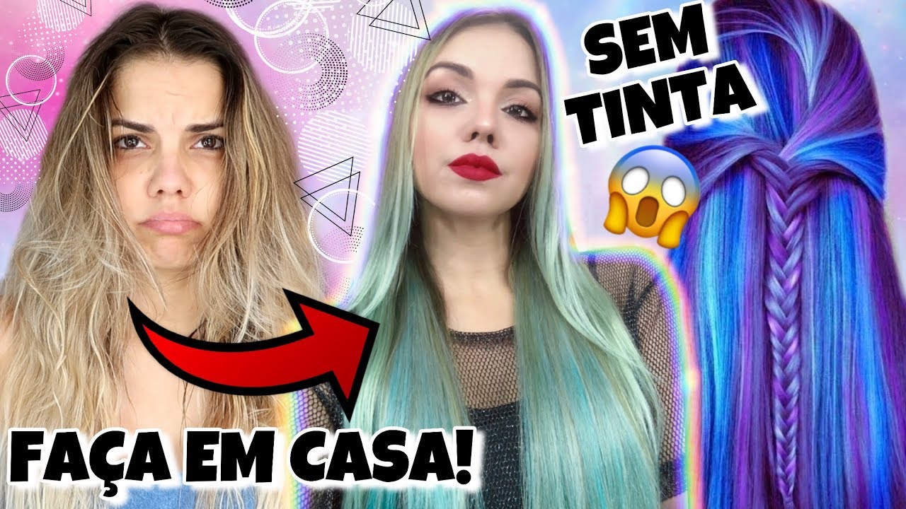 FIQUE LINDA EM CASA: CABELO COLORIDO SEM TINTA, RECEITAS CASEIRAS PARA PELE E CABELO