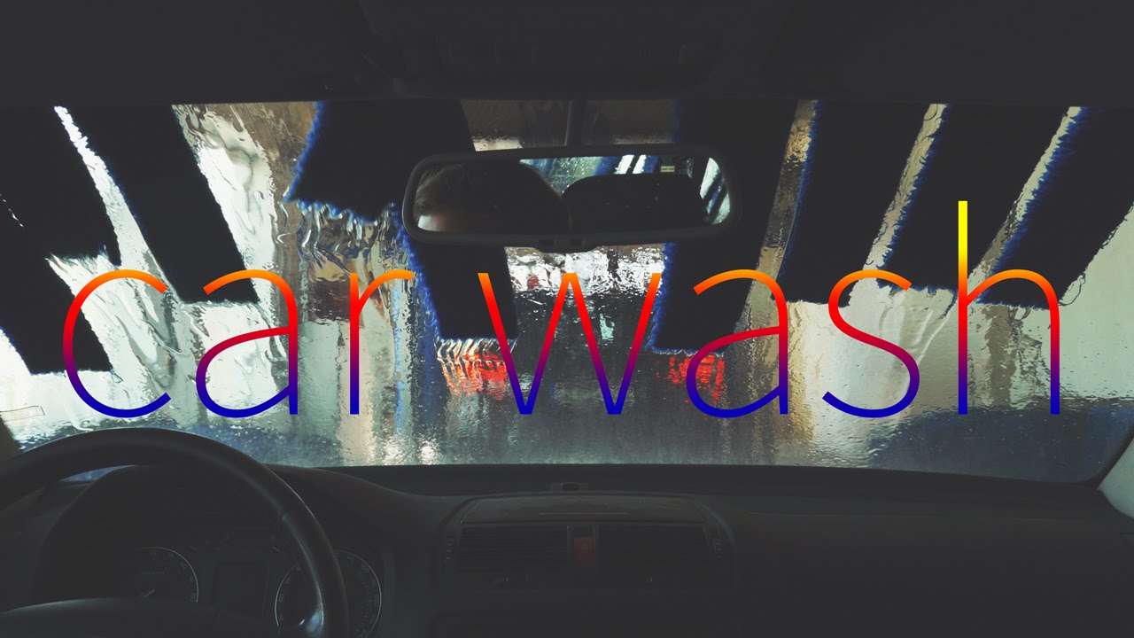 ASMR Binaural Car Wash (Use headphones) (4K)