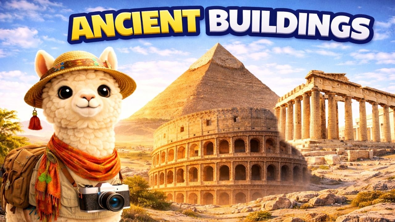 Удивительные древние здания со всего мира для детей 🏛️😲