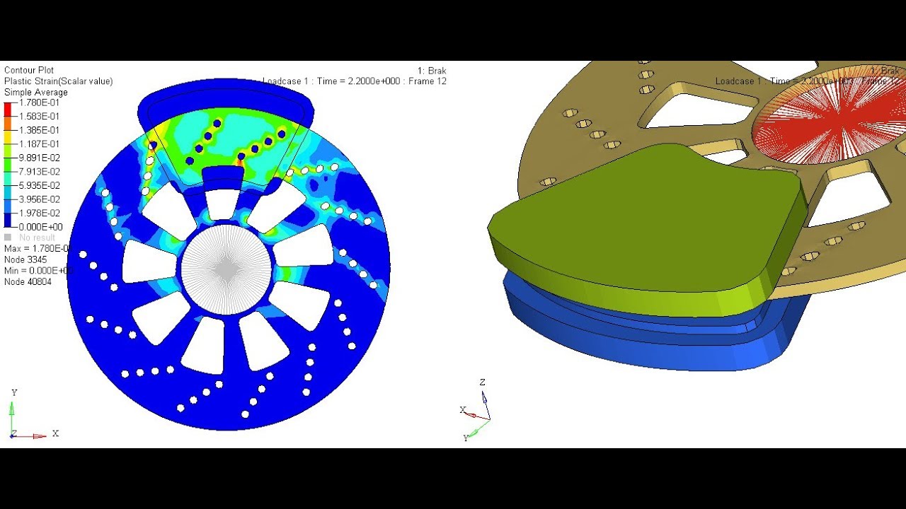 Dynamic Analysis of Disc Brake