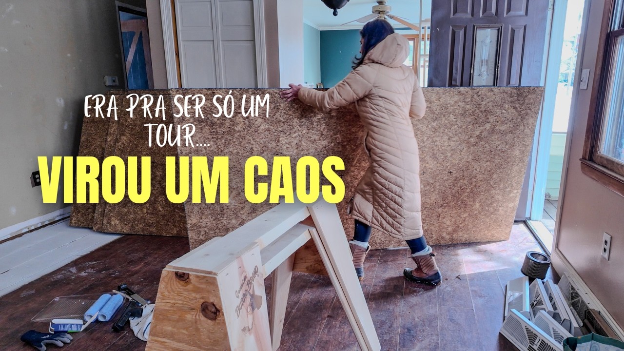 Tour das transformações da casa que ninguém queria