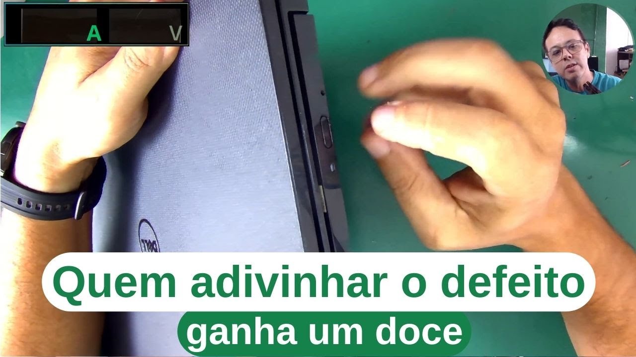 Encarando um notebook Dell com sintoma bem estranho (Resolvi a tecla solta do Acer Nitro)
