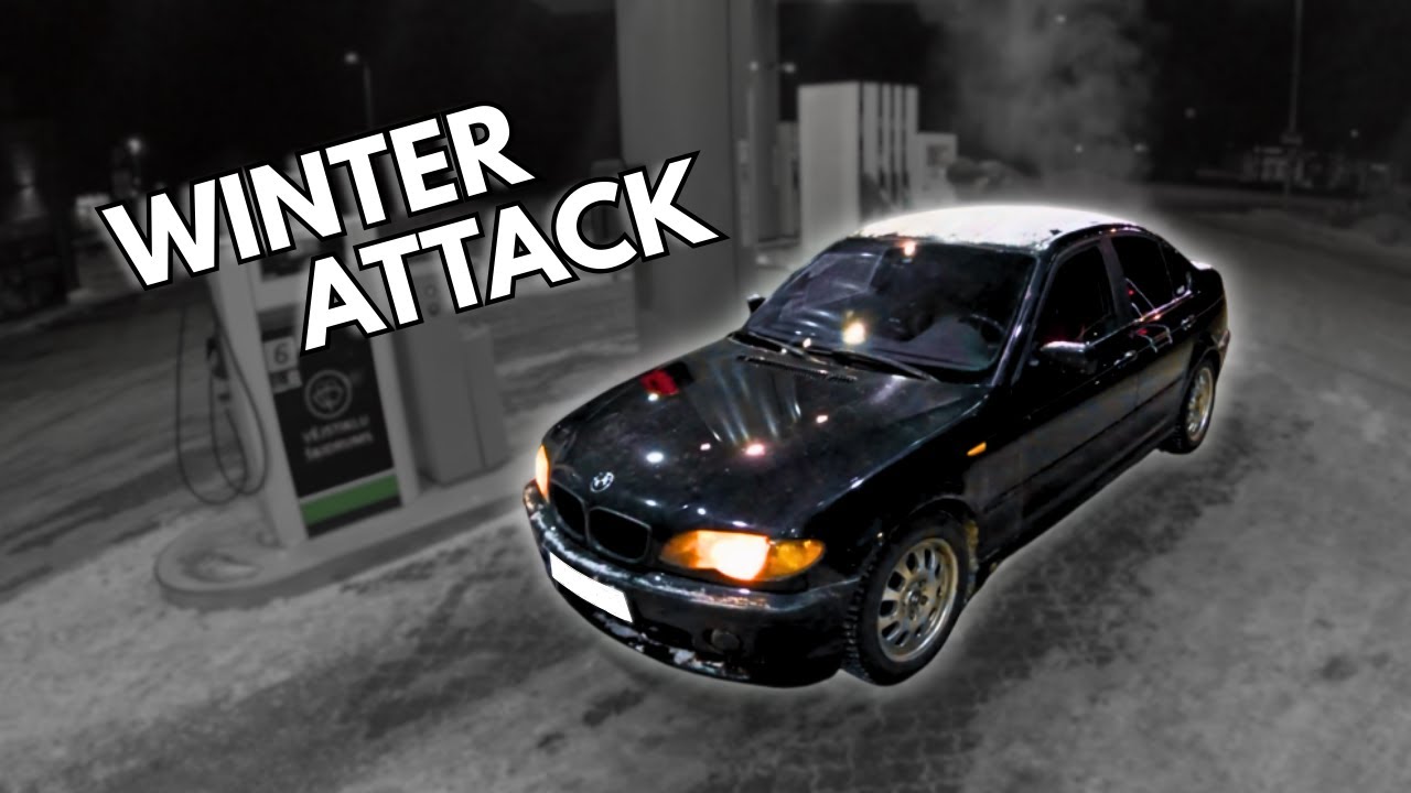 Winter Drifting In My BMW 325i (CRASHED?!)