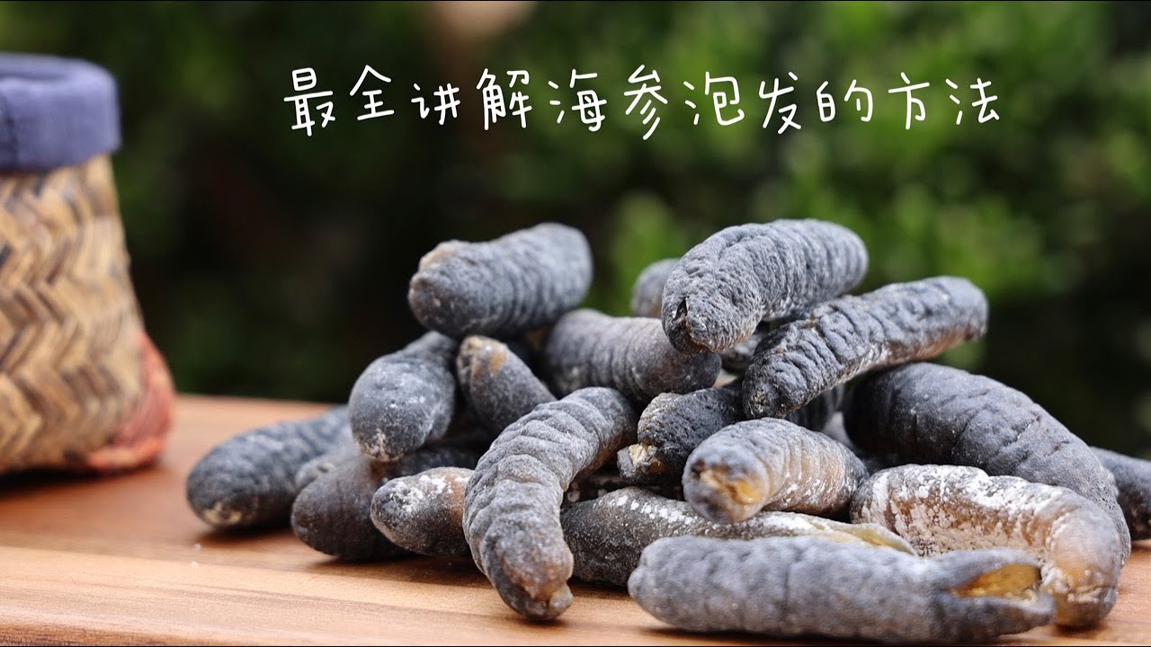 最全讲解海参泡发的方法 ，影响海参泡发的因素以及海参遇油溶化？白色筋膜是否要去除？煮的时间与保存 ｜How to Prepare Dried Sea Cucumber