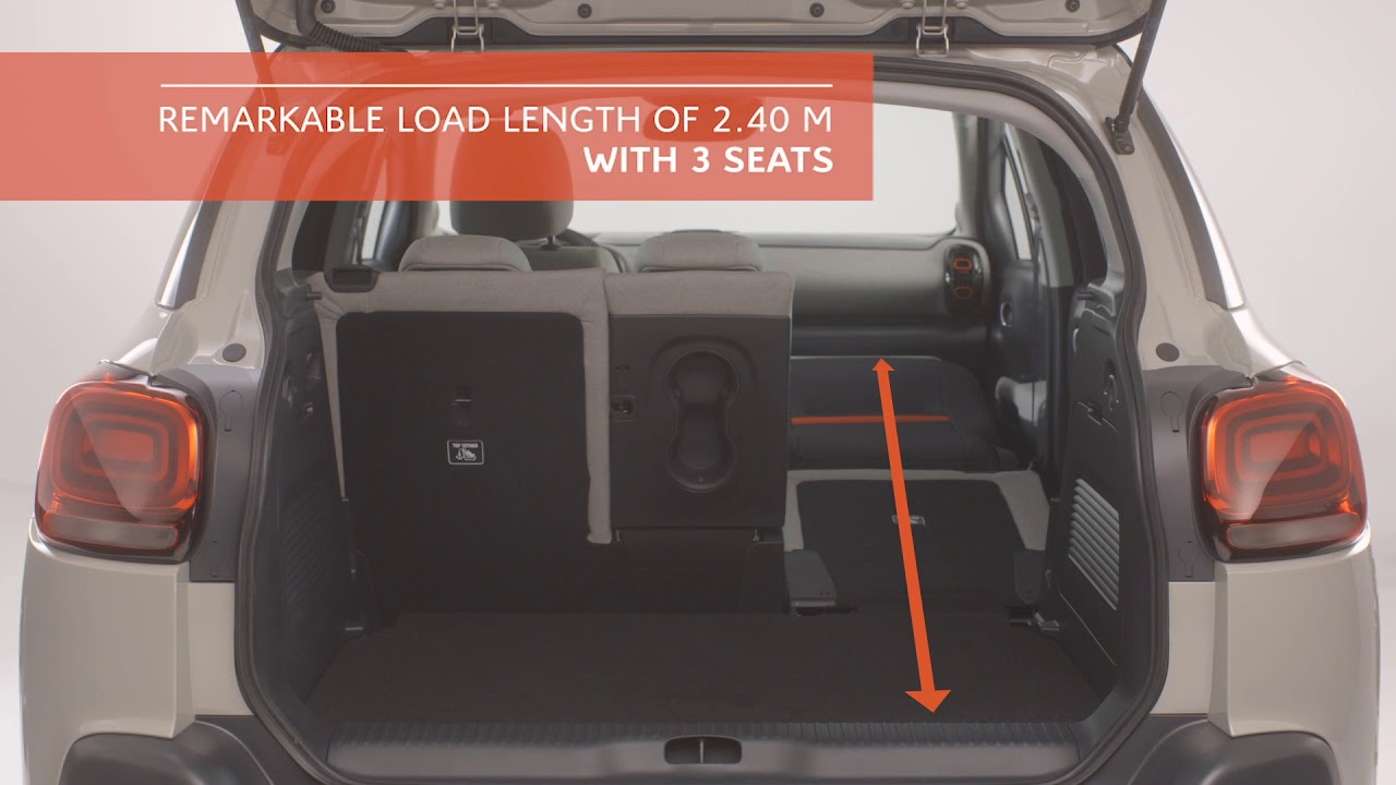 C3 Aircross SUV:  Modularity