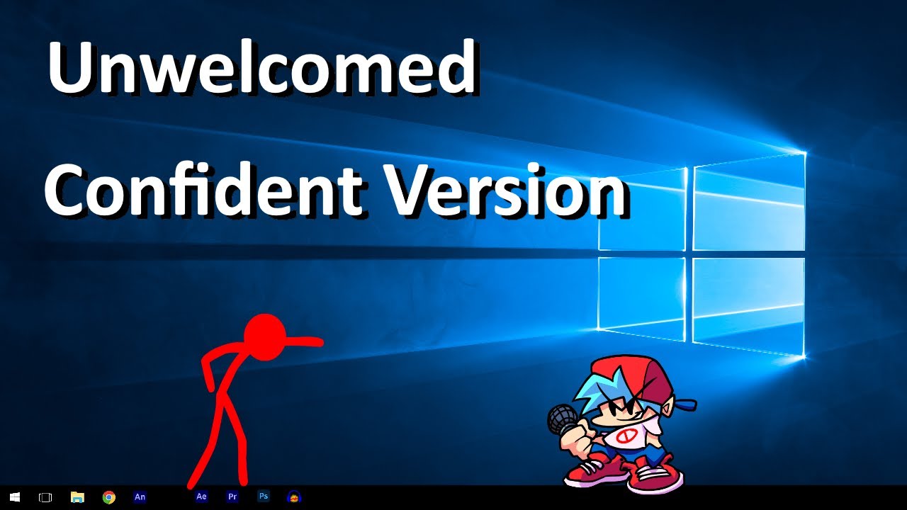 Animation Vs. FNF - Unwelcomed (Confident Version)