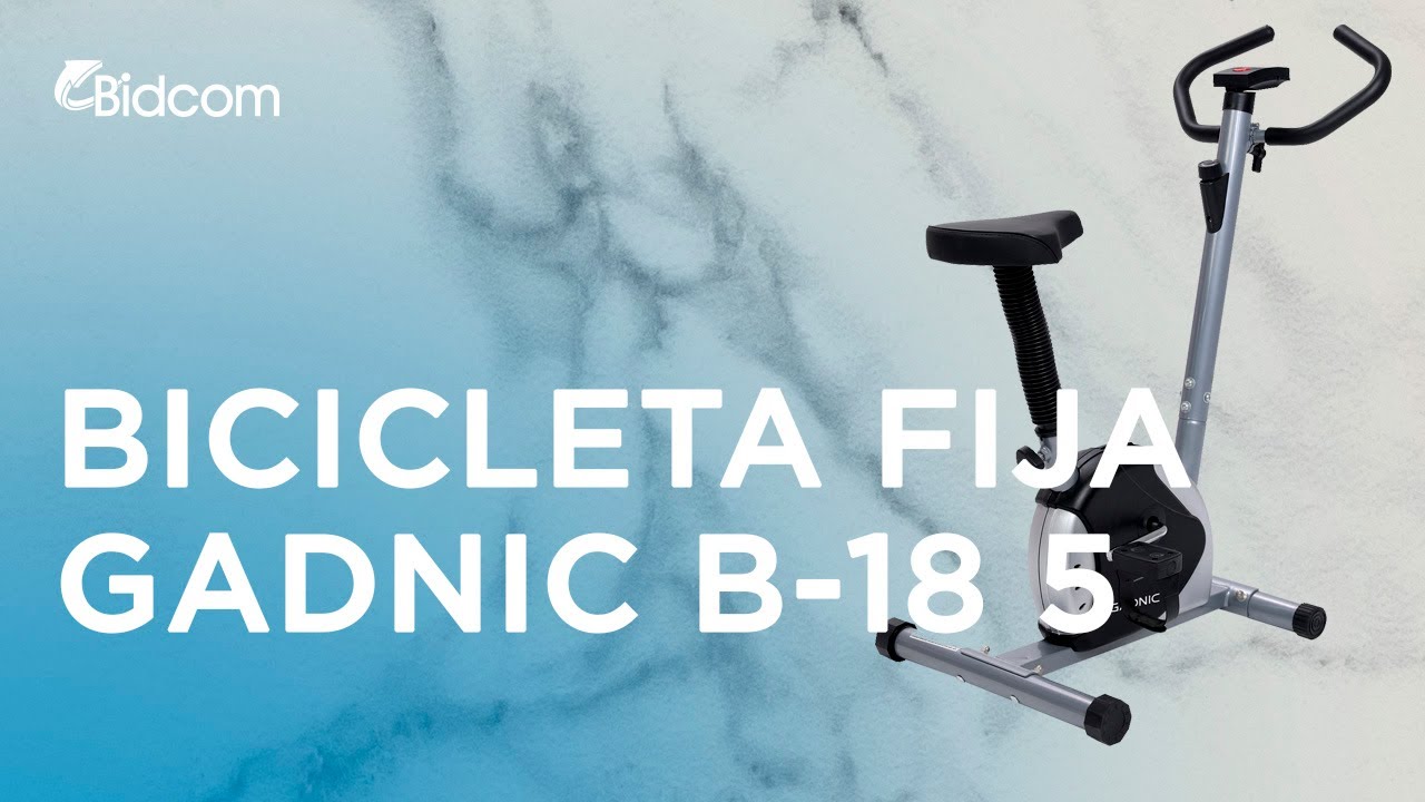 Como armar bicicleta fija Gadnic B-18 5 - BIC00018
