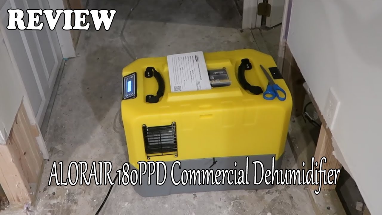 ALORAIR 180PPD Commercial Dehumidifier Review  - Powerful, Efficient, and Smart