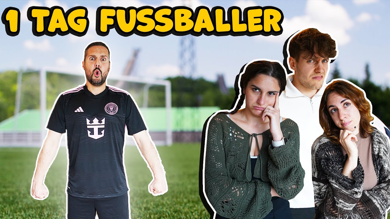 KAAN LEBT 1 TAG ALS FUSSBALLER ⚽️und nervt Dania, Lena & Tom!