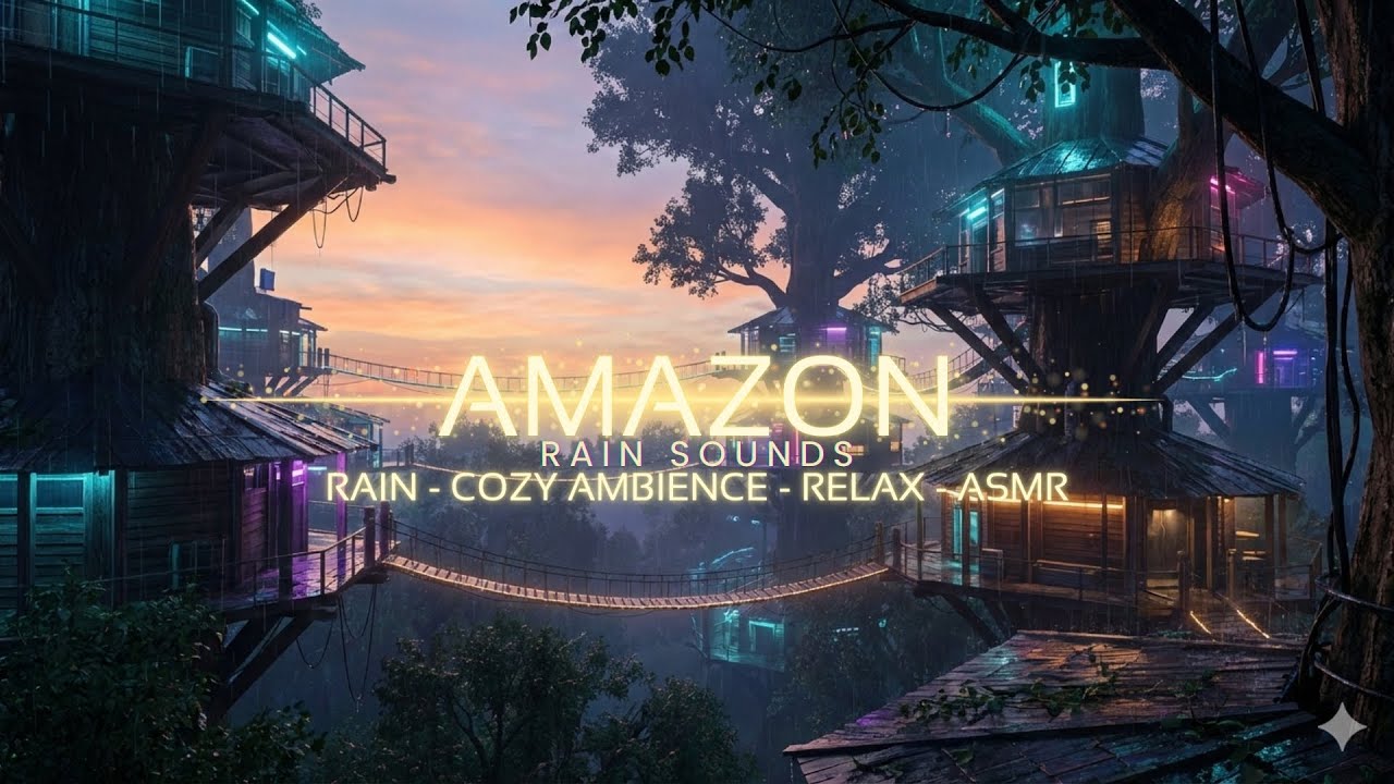 🌧️ Chuva Relaxante para Dormir 🌿 | Rain Cozy Ambience ASMR 🌧️ #54