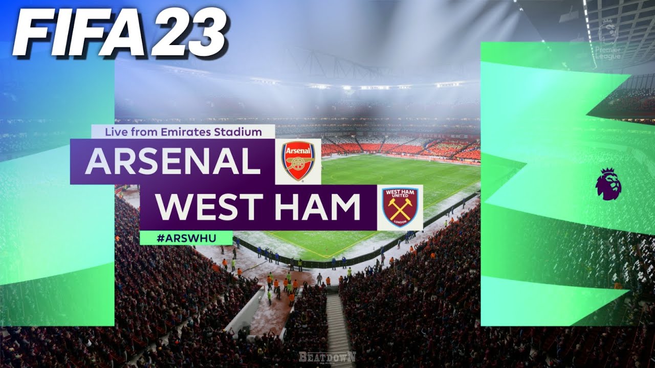 FIFA 23 - Arsenal vs. West Ham United | #ARSWHU