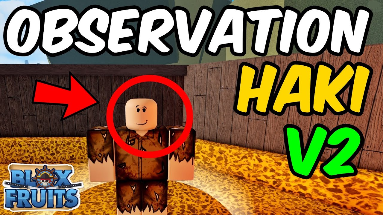 🔴HAKI V2 NASIL YAPILIR? - (INSTINCT V2 & OBSERVATION HAKI V2) Roblox Blox Fruit T&uuml;rk&ccedil;e