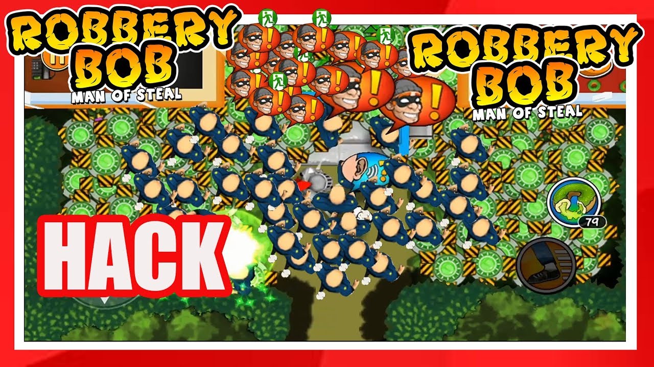 Robbery Bob 1 HACK 200 TELEPORTATION AND ROTTEN DONUT - StarKingLy