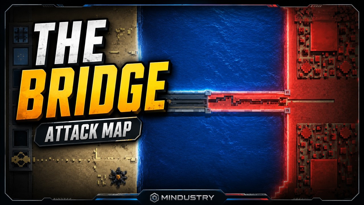 [Mindustry] Serpulo - #The Bridge [Attack Map]