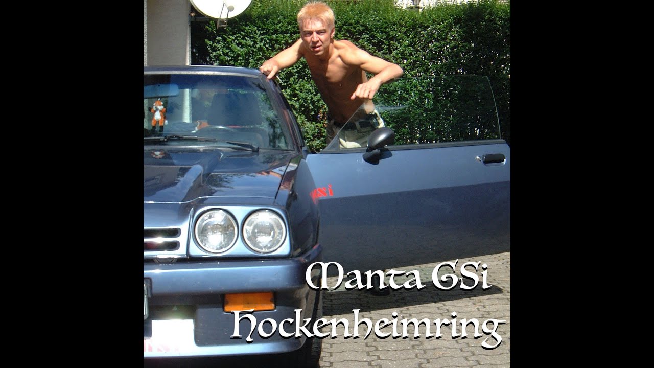 SciFox fährt eine Runde in seinem Manta GSi auf dem Hockenheimring (Touristenfahrt 1994)