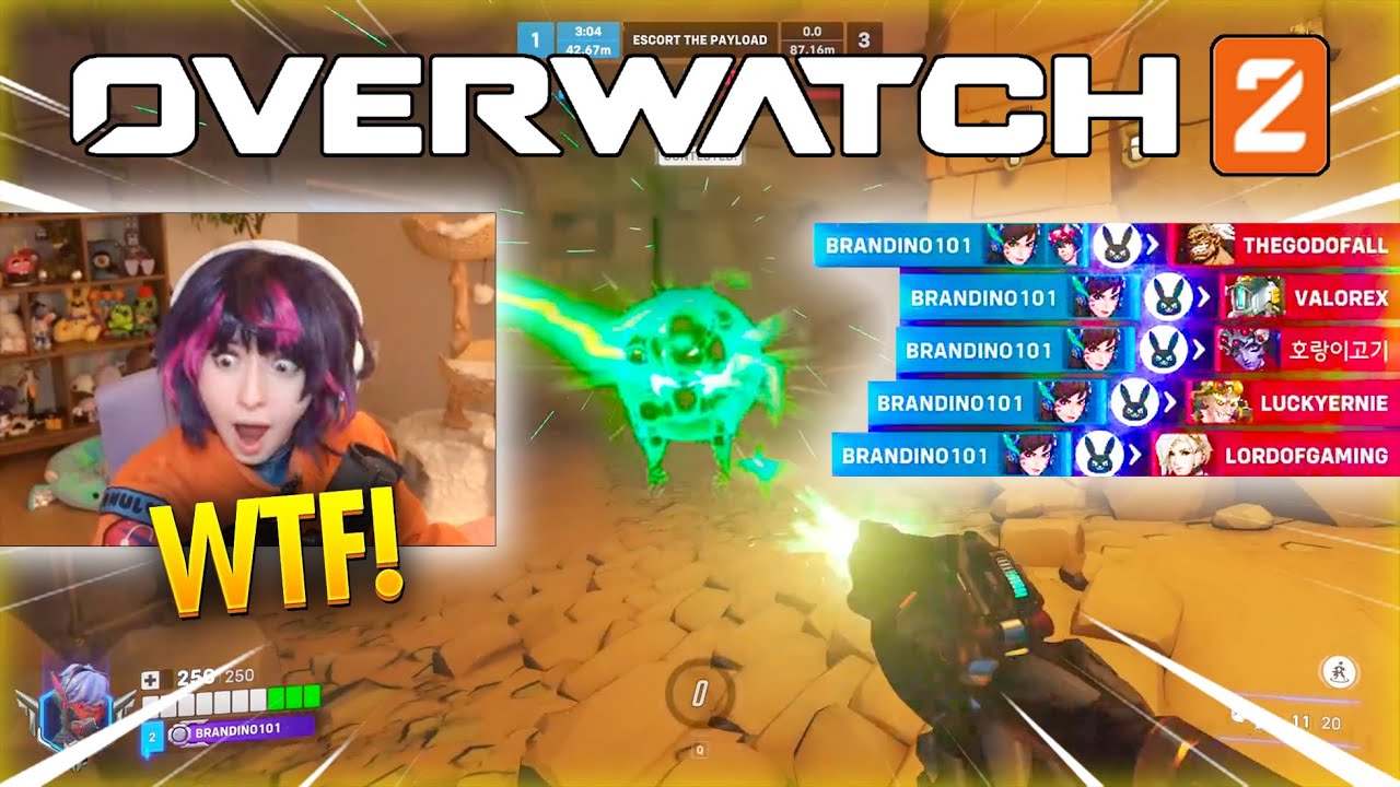 Overwatch 2 — Смешные моменты и лучшие моменты #70