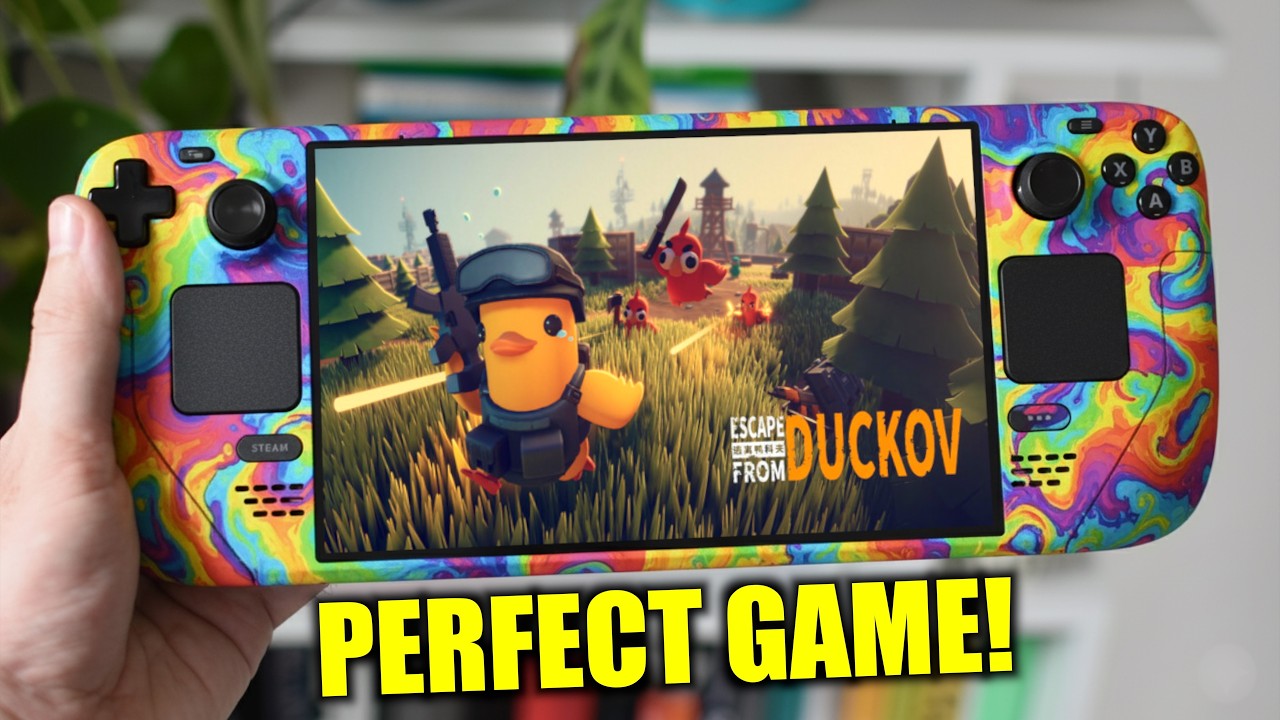 Не могу поверить, насколько ХОРОШО это работает в Steam Deck! (Побег из Даков)