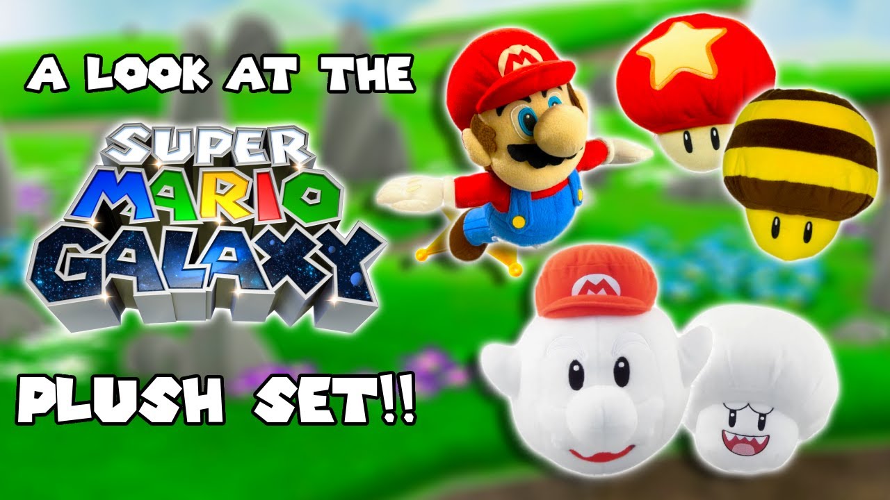 A Look at The Banpresto Super Mario Galaxy Plush Set!!