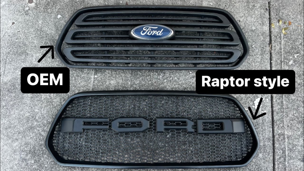 Ford Transit Raptor style grill