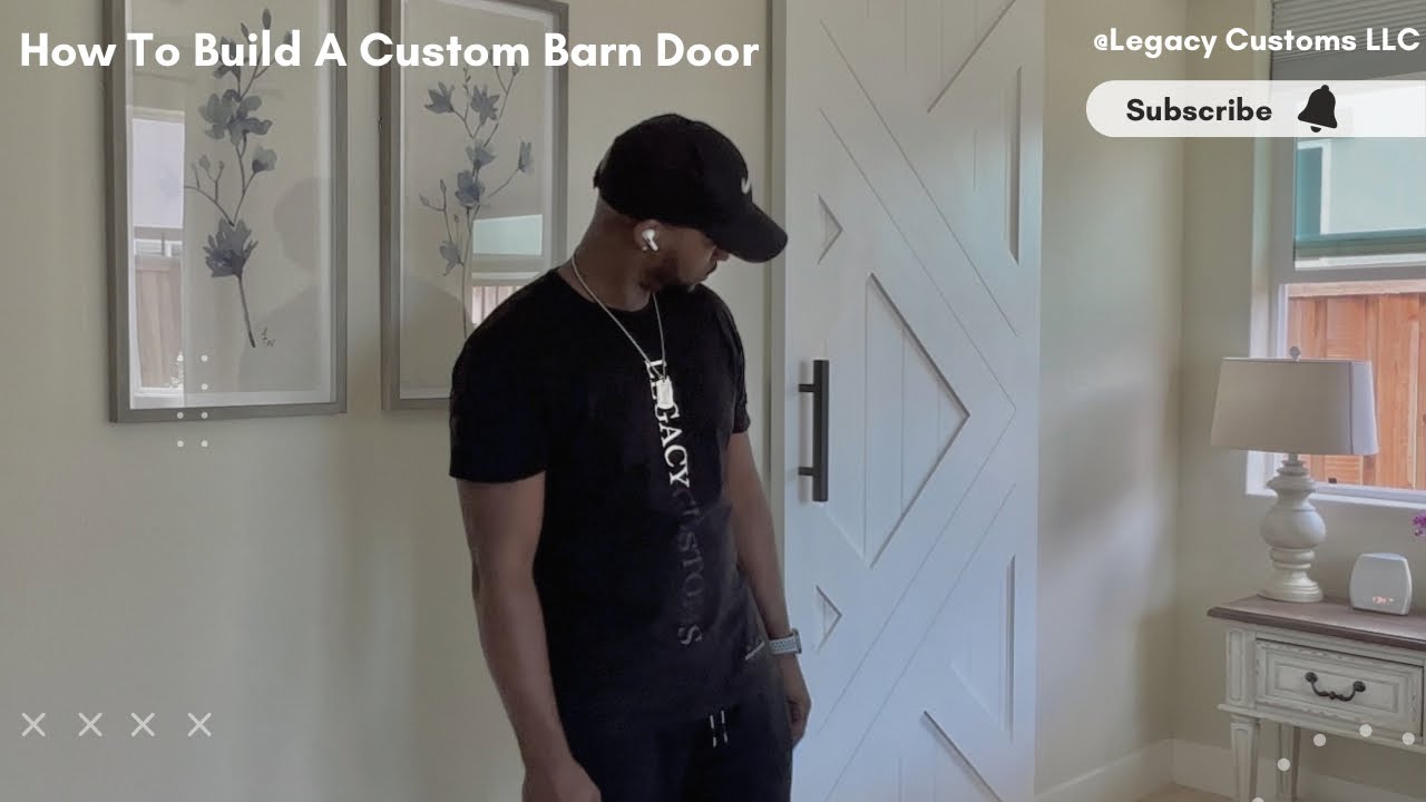 How to build a custom barn door @LegacyCustomsLLC
