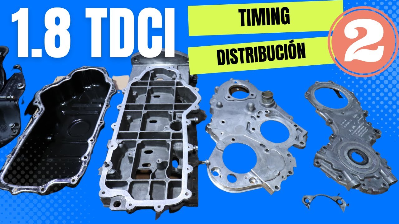 ВИДЕО ОБУЧЕНИЕ Мокрый ремень Ford 1.8 Tdci, Распределение, Ремень ГРМ, Focus, C-Max, Mondeo,