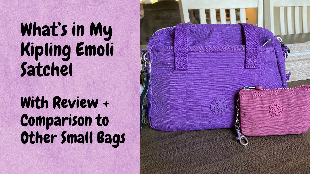 What’s in My Kipling Emoli Satchel + Chit Chat Review