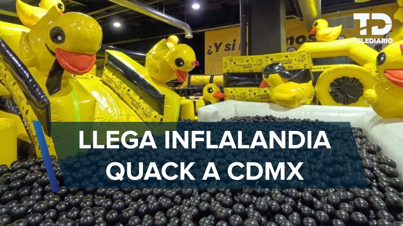 Inflalandia Quack: el nuevo parque inflable de la CdMx
