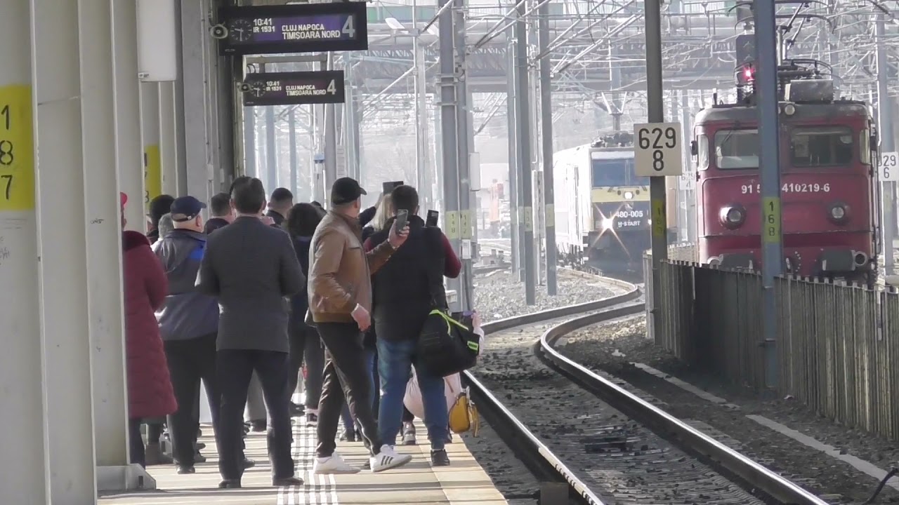 Pensionarea unui mecanic de locomotivă &icirc;n Gară Arad