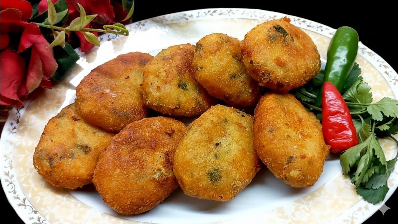 Chicken Potato Croquettes For Iftar | Make And Freeze For Ramzan 2026 I Iftar Special | Blingspot Pk