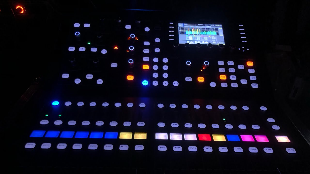 Midas M32R Live . On Off gọi chương trình . #Midas#M32RLive