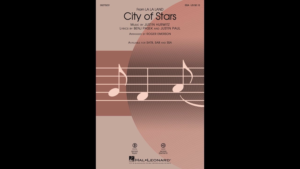 City of Stars (SSA Choir) - Arranged by Roger Emerson