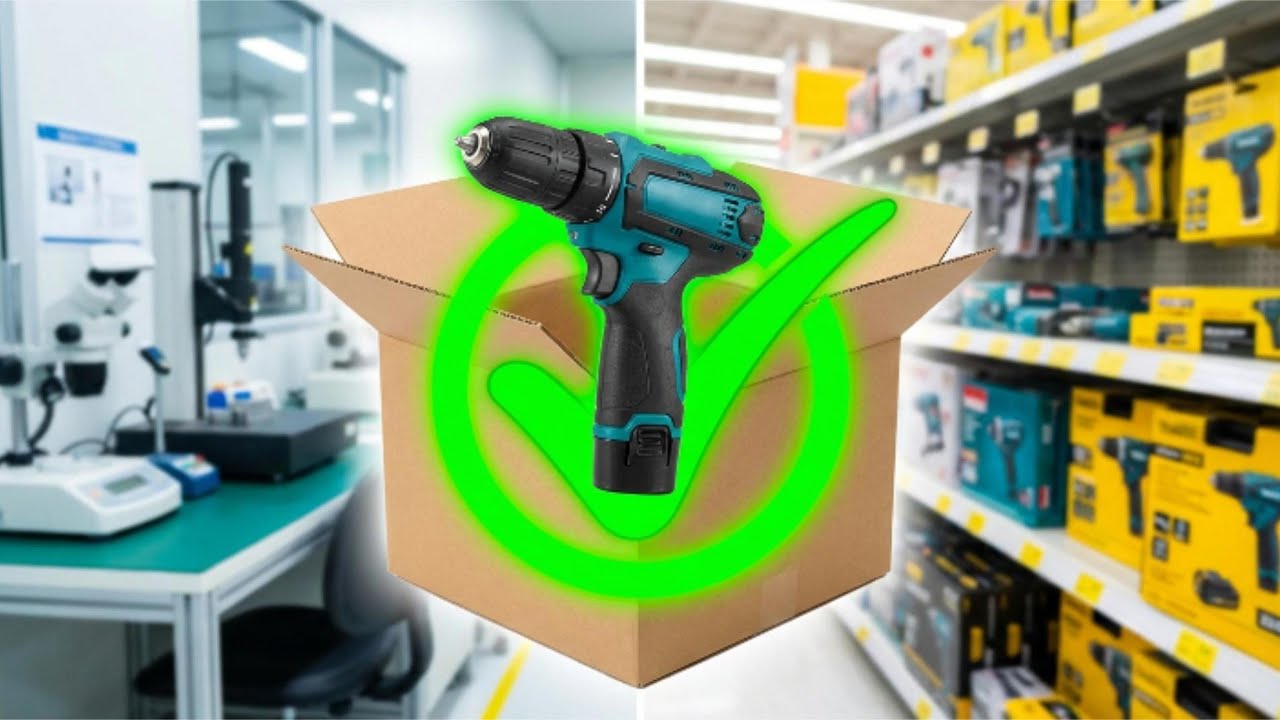 INSIDE a Cordless Screwdriver Factory: Motor Balancing, Torque Test & Battery QC