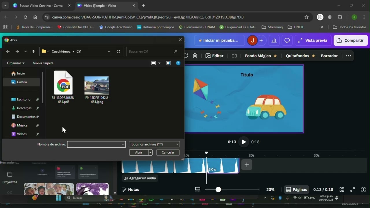 ¿Cómo hacer un video sencillo en Canva?