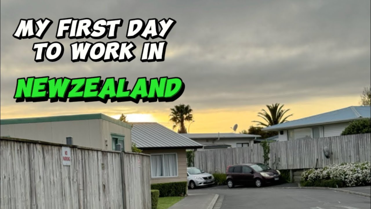 NewZealand Caregiver Vlog #1 - My Firstday to work in New Zealand
