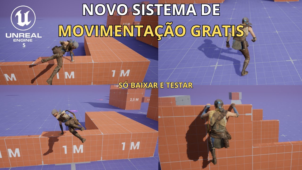 Novo sistema de Movimentação Incrível e de Graça! Motion Matching - Tutorial Unreal Engine 5