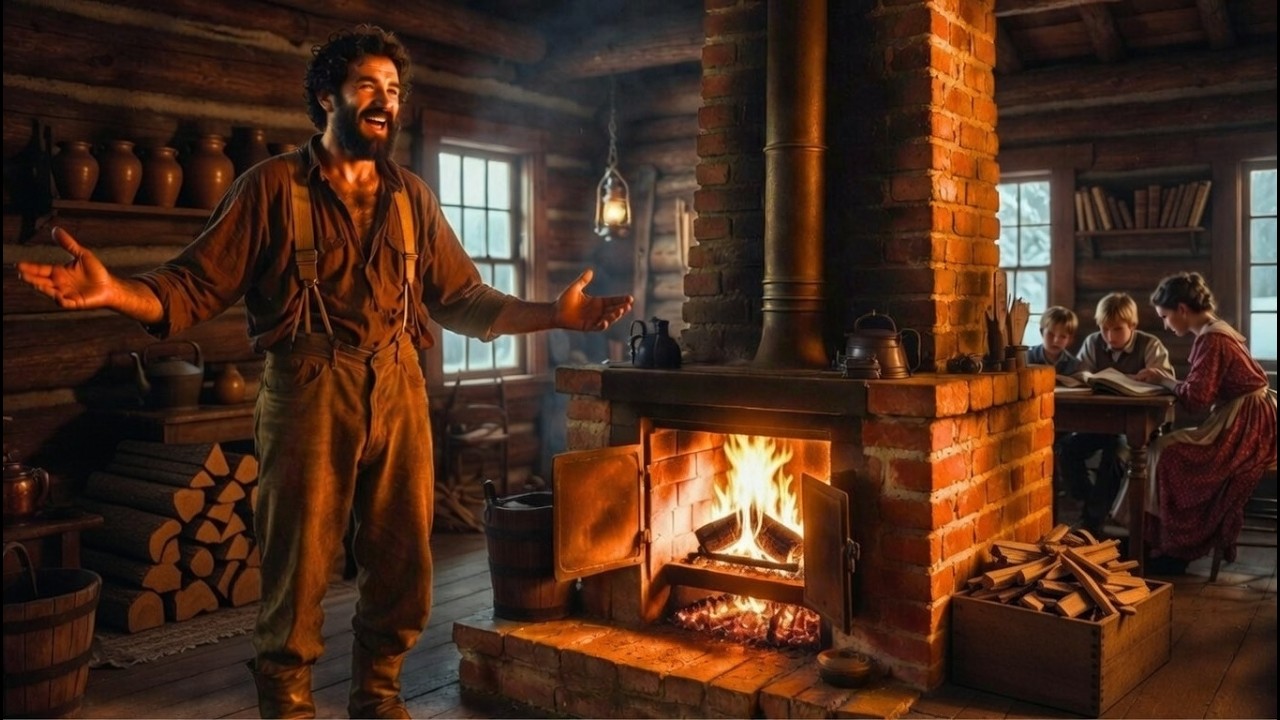 Neighbors Laughed at His No Chimney Cabin and No Stove—Unexpectedly Found Him Warm at 40 Below
