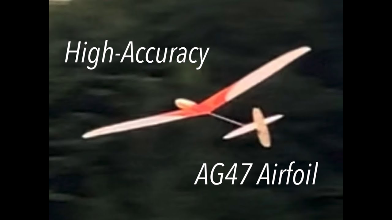 Построение планера из бальзы с точным профилем AG47