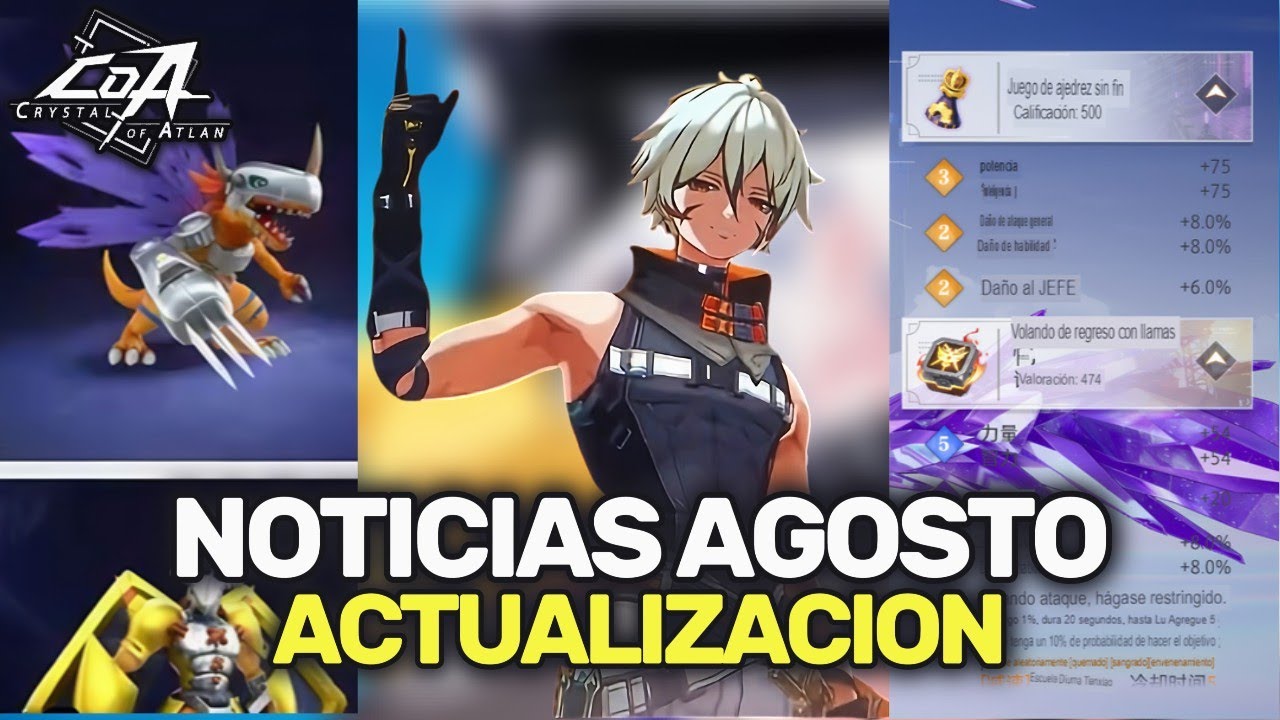 🤯CRYSTAL OF ATLAN - NOTICIAS Y NOVEDADES DE ESTE MES AGOSTO SE ALEJAN COSITAS! 😥