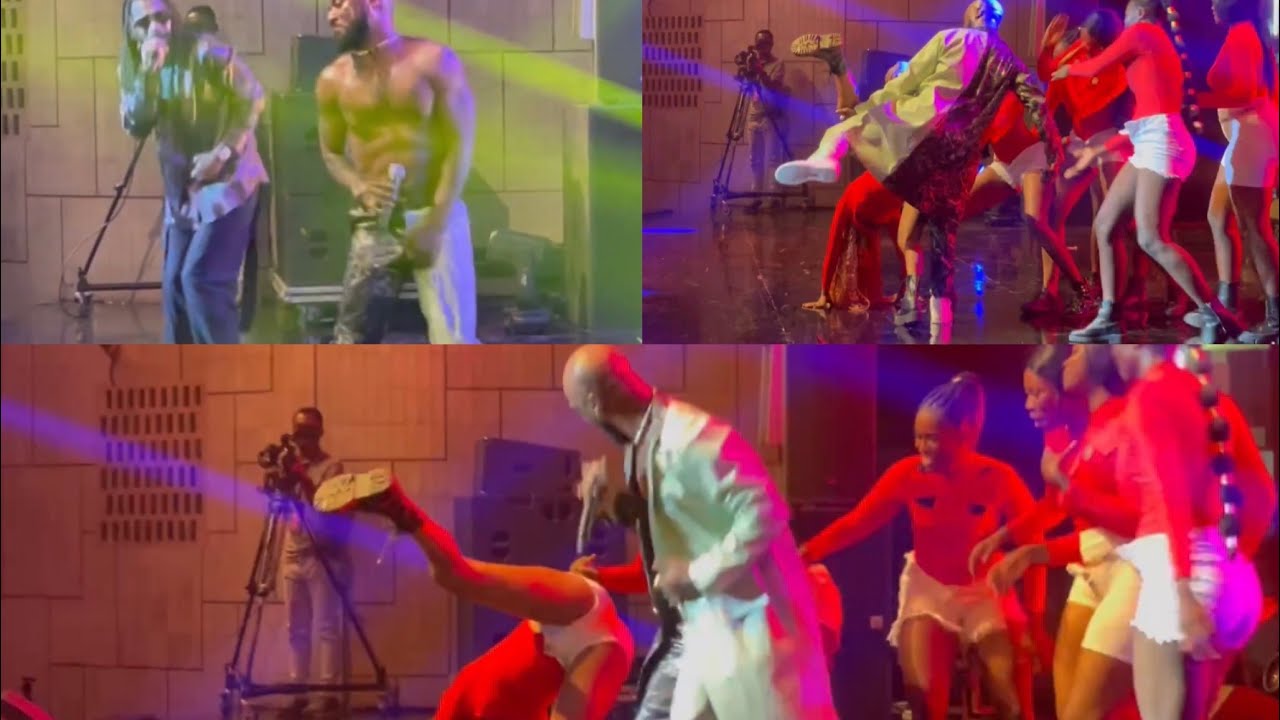 Samini pulled a big surprise on Kwabena kwabena on stage 🔥🔥
