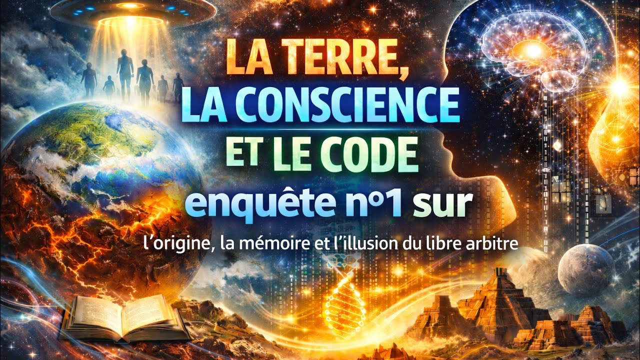 La Terre, la Conscience, le Code : enquête sur l’origine, la mémoire et l’illusion du libre arbitre