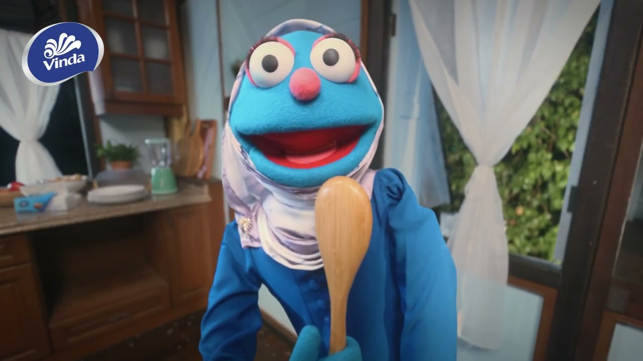 Tisu Dapur Vinda - 3X Serapan Minyak dan tak meninggalkan cebisan tisu pada makanan.