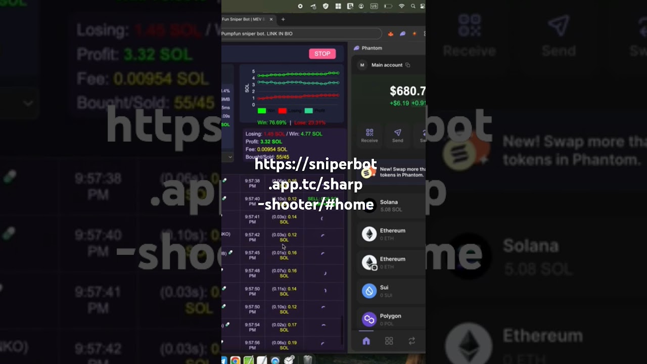 sniper pump fun trading bot