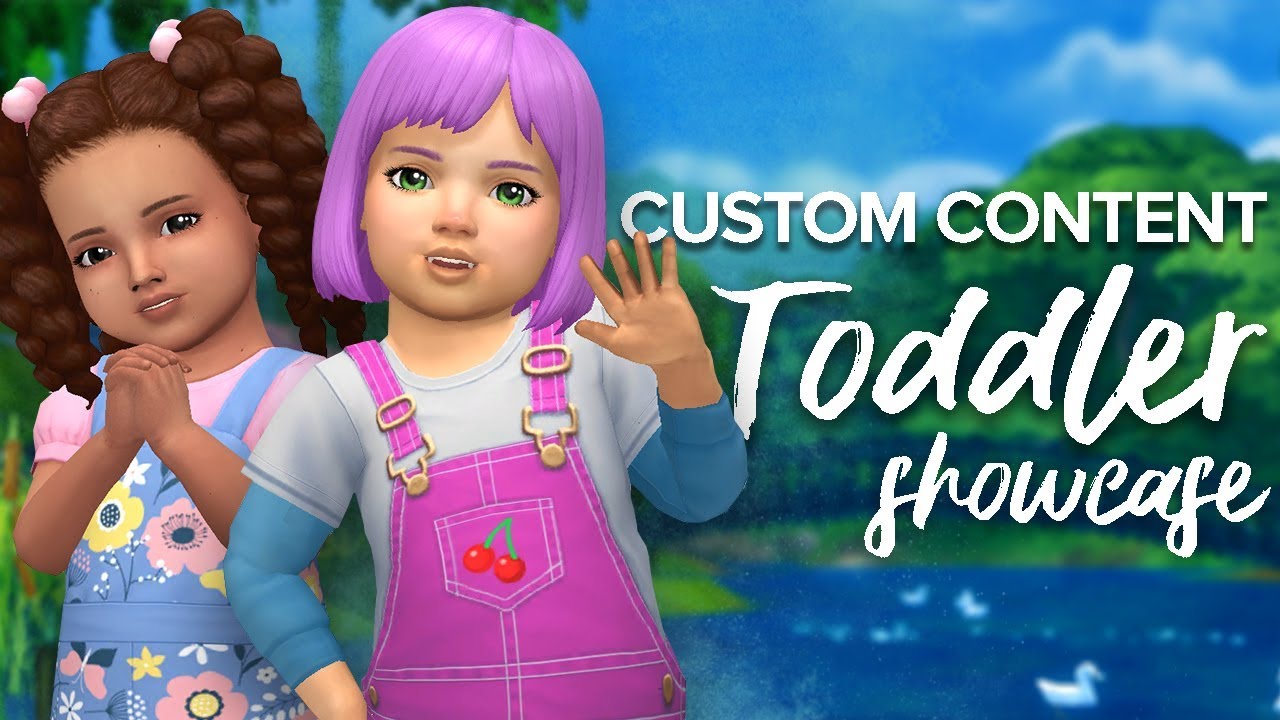 TODDLER CC SHOWCASE // MAXIS MATCH // THE SIMS 4