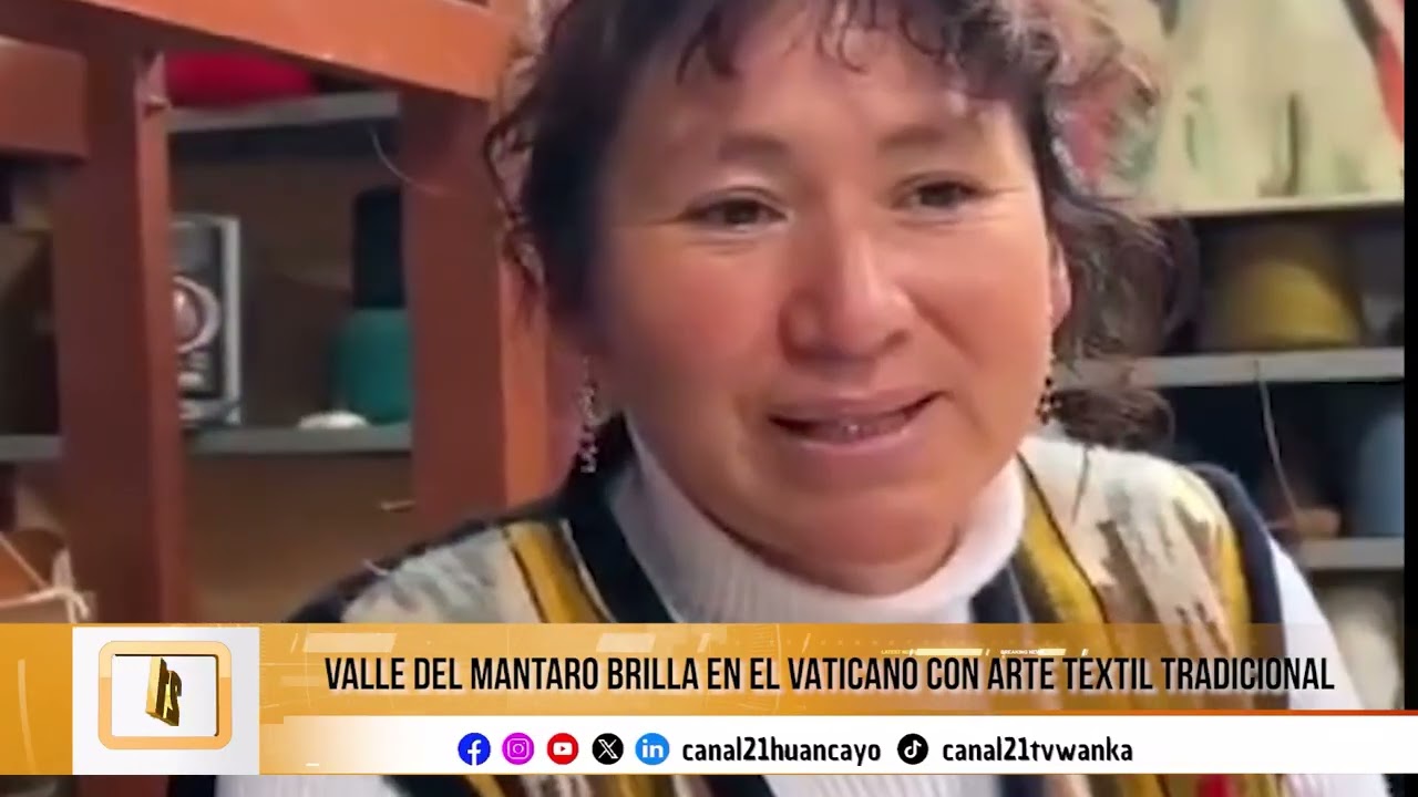 Arte del Valle del Mantaro presente en el Vaticano