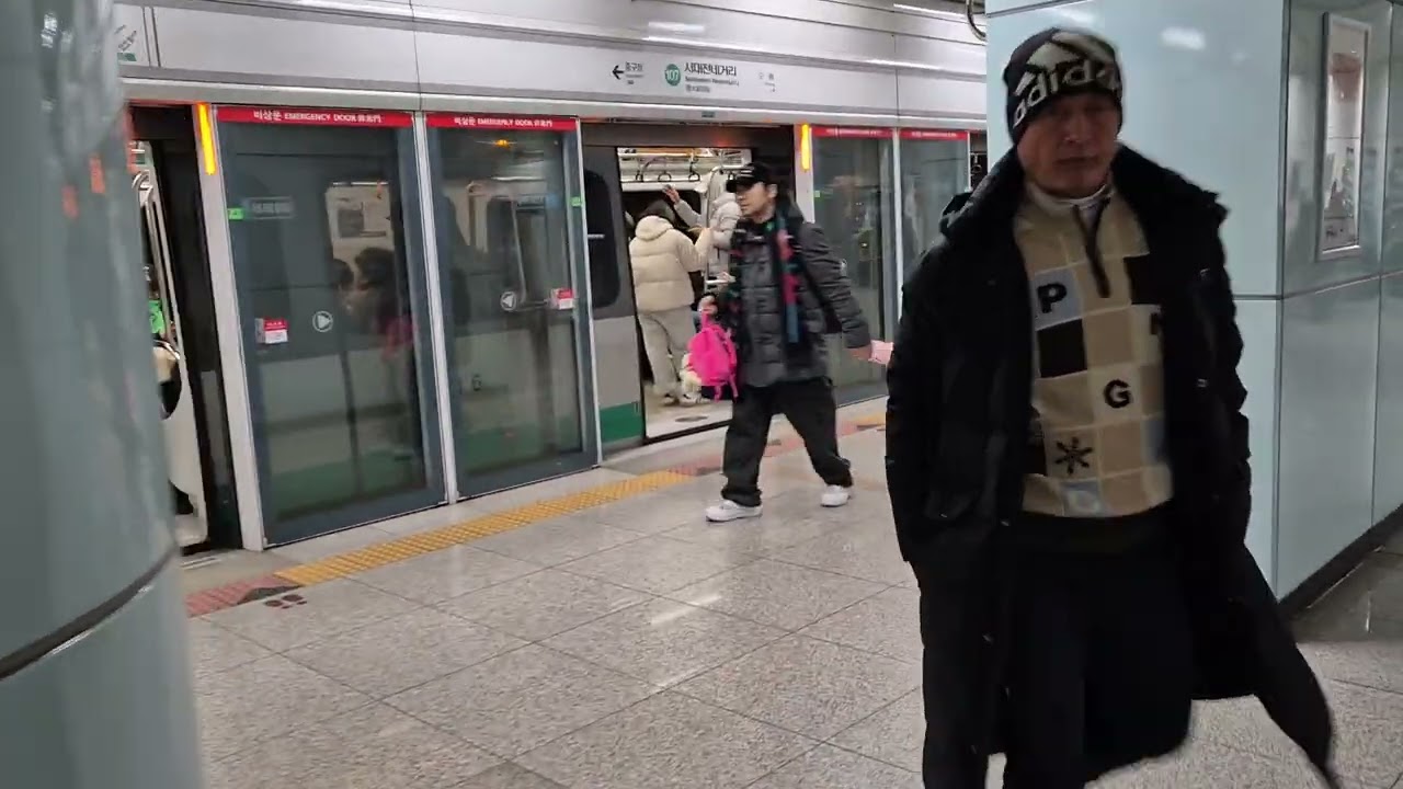 대전교통공사 1호선 116편성 판암행 서대전네거리역 착발영상